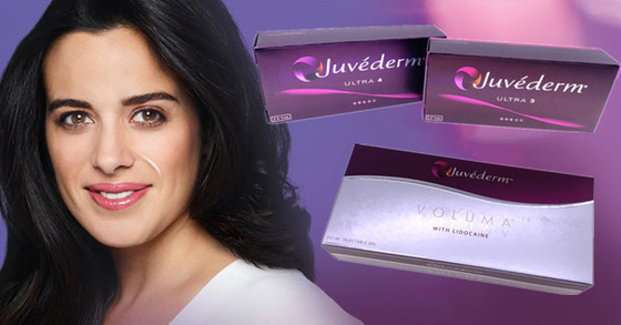Yüz Kırışıklığı Kaldırmak İçin Ultra3 Ultra4 Voluma Juvederm Dermal Dolgu
