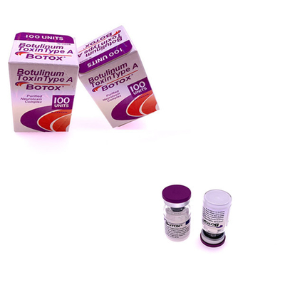 Kırışıklıklar Yüz İçin Türk Allergan 100iu Botulinum Toksin Btx Enjeksiyonu Kaldır