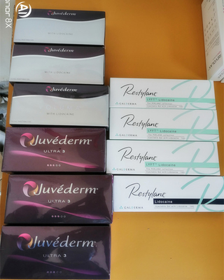 Dudak Hacmi İçin Enjekte Edilebilir Dolgu Enjeksiyonu Juvederms Ultra 3 HA Dermal Dolgu