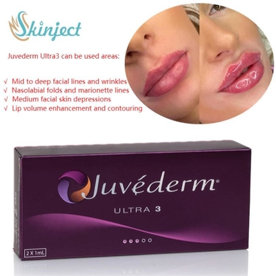 Yüz Bakımı 2x1ml Juvederm Dudak Dolguları Hyaluronik Asit Dermal Enjekte Edilebilir