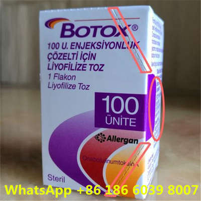 Kırışıklık Kaldırma Enjeksiyonu için OEM İzinli Allergan  100IU