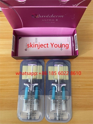 Juvederm Ultra 3 2x1ml Hyaluronik Asit Yüz Çizgileri Kırışıklıklar İçin Dermal Dolgu Maddeleri