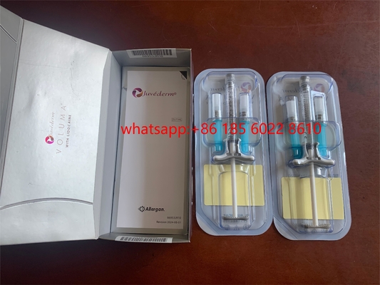 Juvederm Voluma Pure HA Enjekte Edilebilir Yüz Şekillendirme Dermal Dolgu Maddeleri 2pcsx1ml