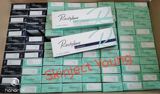 Dudak Yüz Kırışıklıklarını Gidermek İçin 1ml Juvederm Dermal Dolgu Skinject Allergan