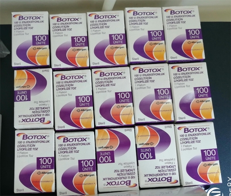 Yüz Germe Enjeksiyonu İçin Kırışıklık Giderme Botulinum Toxin  100 Allergan Ünitesi