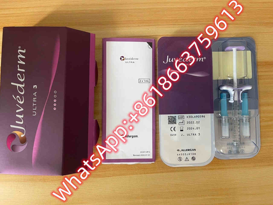 Enjekte Çapraz Bağlı Ce Hyaluronik Asit Dermal Dolgu Juvederm Ultra 3 Dudaklar