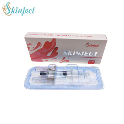Güzellik Ürünleri Skinject 2ml Hyaluronik Asit Enjeksiyonu Yüz İçin Lidolu Dermal Dolgu Maddesi
