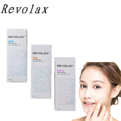 Yüz Hacimleri İçin Kore 1.1ml Revolax Çapraz Bağlantılı Dermal Dolgu Enjeksiyonu