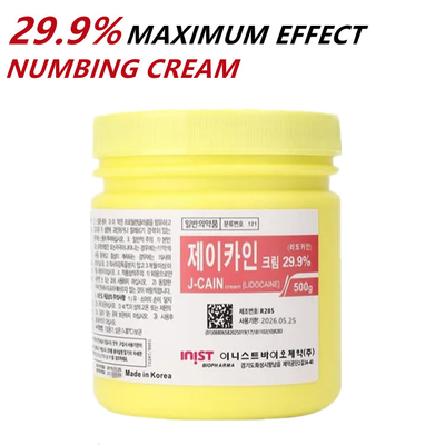 J-Cain Korea Anestezik Krem %29.9 500g Ağrı Kesici