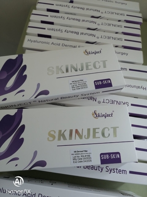 Kozmetik Cerrahi İçin 20ml Skinject Hyaluronik Asit Dermal Dolgu Enjeksiyonu