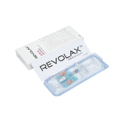 Nazolabial Kıvrımlar / Kırışıklıklar İçin Lido Ha ile Revolax Asit Dolgu Enjeksiyonları