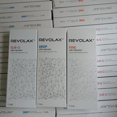 Kozmetik Uygulamalar İçin 1.1ml Revolax Hyaluronik Asit Dermal Dolgu Enjeksiyonları