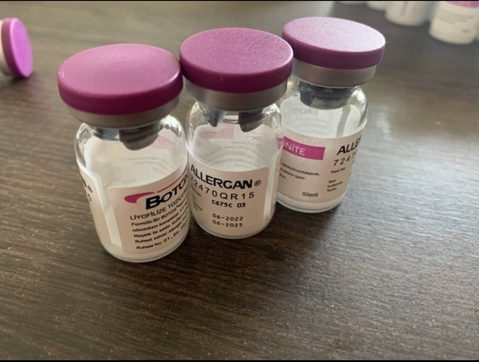 Yüz Yükseltme Enjeksiyonu İçin 100 Birim Allergan  Anti Yaşlanma İnce Masseter Kasları Kırışıklıkları Kaldırır