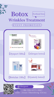 Allergan 100 UI Botulinum Toxin Botulax For Wrinkles Dysport 500 UI