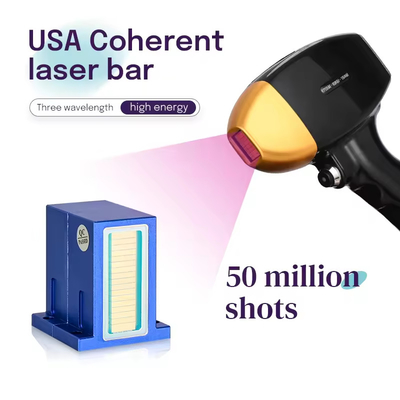 Özel Epilatör Ağrısız Saç Kaldırma Kalıcı 808nm Diyot Lazer Saç Kaldırma Sistemi Vücut Saç Kaldırma