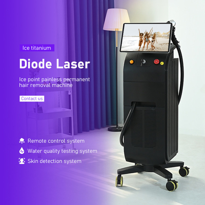 755nm-808nm-1064nm Çok Dilli Arabirimle Lazer Saç Çekme Makinesi