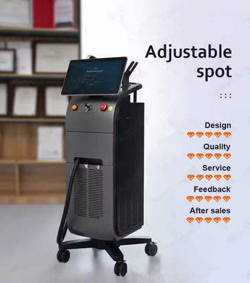 4K Diyot 755nm 808nm 1064nm Buz Titanyum Lazer Saç Kaldırma Makinesi 3 Dalga
