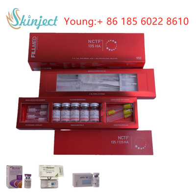 Dolgun Nctf 135ha Mesoterapi Enjekte edilebilir Deri Güçlendirici Yaşı Dönüştürme Enerjizatör Filorga Anti-Aging Kırışıklık Kaldırma