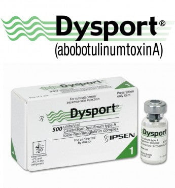 Dysport 500u Toxin A Dysport 500u kırışıklık için