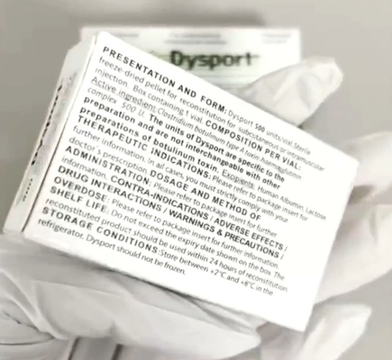 Dysport 500u Toxin A Dysport 500u kırışıklık için