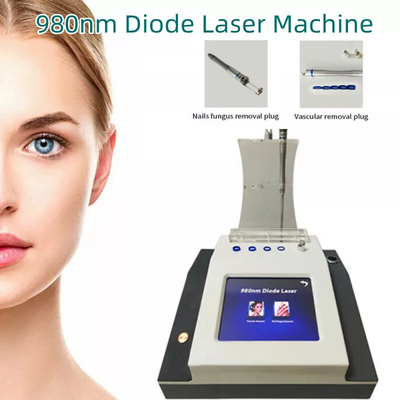 980 Nm 2+ 1 Diyot Lazer Terapi Cihazı Salon için Yüz Güzellik Makinesi