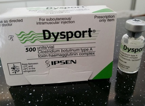 Kozmetik Dysport 500 Birim Botulinum Toksini Enjeksiyon için 500 IU Toz