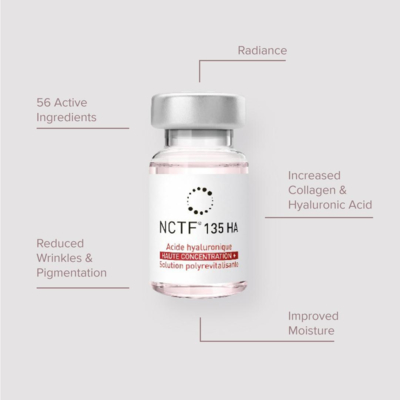 Doldurulmuş NCTF 135 HA Mesoterapi Serumu 3ml x 5 deri gençleştirme için
