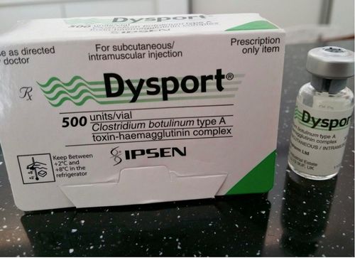 Dysport 500 Ünite Kırışıklık Karşıtı Tedavi İçin Botulinum Toksin