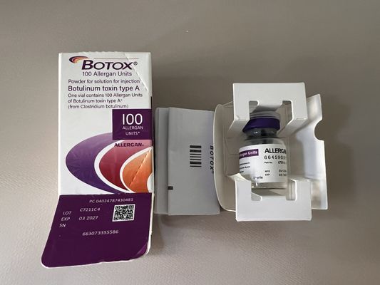 BOTOX Kozmetik OnabotulinumtoxinA Dondurulmuş Kurutulmuş Toz Cilt Dolgusu Dysport Xeomin