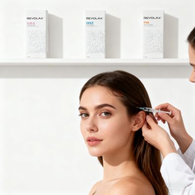 Revolax 1.1ml Derin Dudak Dolgusu Çapraz Bağlı Jel Hyaluronik Asit Enjeksiyon Dudaklar Dermal Dolgu