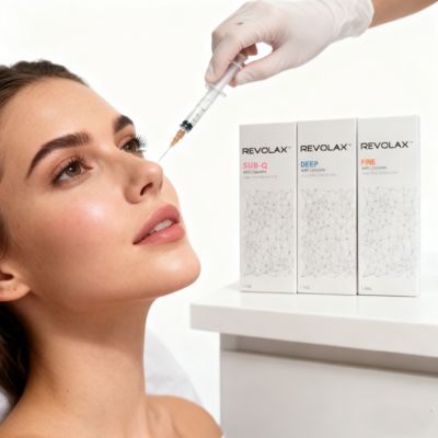 Revolax 1.1ml Derin Dudak Dolgusu Çapraz Bağlı Jel Hyaluronik Asit Enjeksiyon Dudaklar Dermal Dolgu