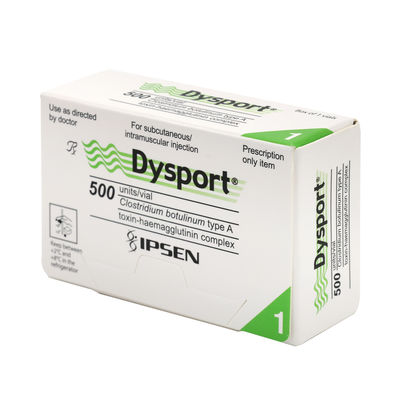 Dysport 500IU Enjeksiyonları Botulinum Toksin Allergan Botulax - İnce Çizgiler ve Kırışıklıklar