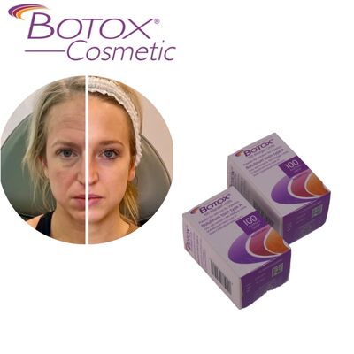 Botulinum Toksin Botox Allergan Tedavisi Botox tip A 100IU Yüz için Kırışıklıkları Giderir