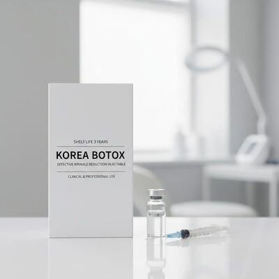 Raf ömrü 3 Yıl Kore Botox etkili kırışıklık azaltma, kliniklerde ve profesyonel estetik ortamlarda kullanılan enjekte edilebilir