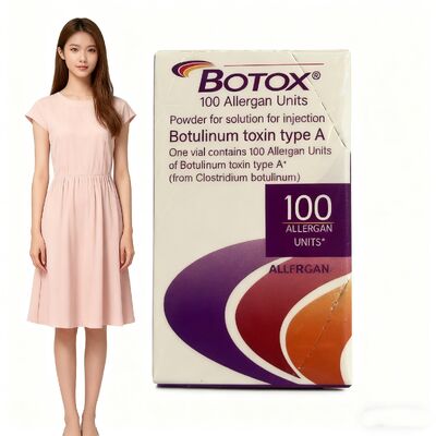 Botox Allergan Enjeksiyon Toksini 100u Tıbbi Sınıf Yaşlanma Karşıtı Dinamik Yüz Kırışıklıklarını Hedefler