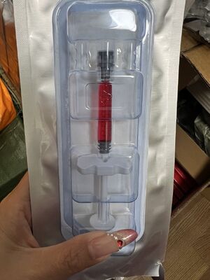 Özelleştirme 1ml 24mg/Ml Kırmızı Dudak Dolgusu Enjeksiyonu Dudak dolguları