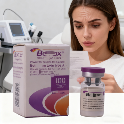 Abbvie Allergan Toksin 100 birim En İyi Botulinum Toksin Tipi A Derin kırışıklıklar için
