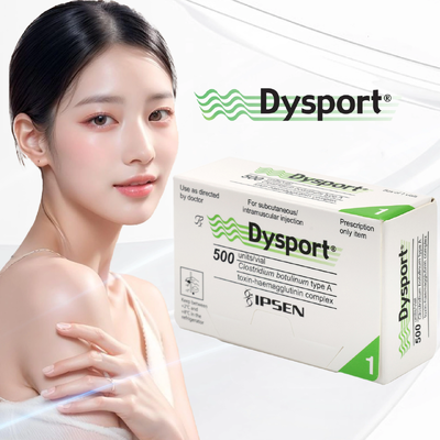 Tıbbi Dereceli Dysport Enjeksiyon Yüz Kontürü ve kırışıklık kaldırma için güvenilir estetik tedavi Botulinum Toksin 500 Birim