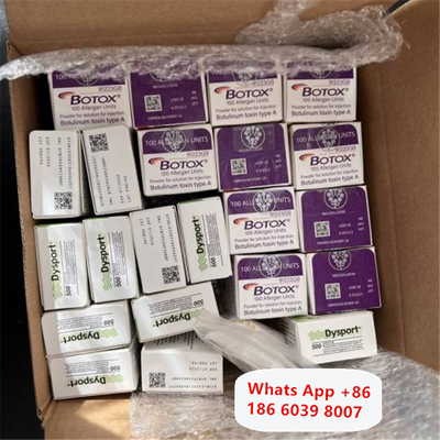 Glabellar çizgiler için Botulinum Toksin Allergan BOTOX Kozmetik Enjeksiyonu 100 Ünite