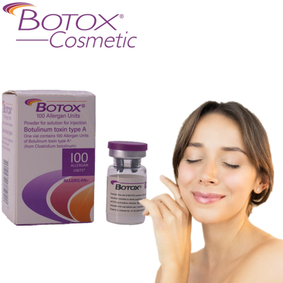 Botulinum Toxin Type A Injectable Powder Injection Allergan 100 IU to Address Moderate to Severe Facial Wrinkles