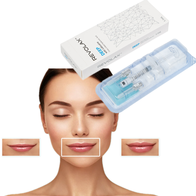 OEM 1.1ml Revolax Fine Deep Sub-Q Hafif Dermal Filler, ince çizgiler ve hassas cilt gençleştirme için