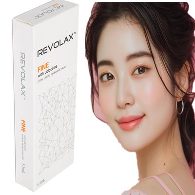 OEM 1.1ml Revolax Fine Deep Sub-Q Hafif Dermal Filler, ince çizgiler ve hassas cilt gençleştirme için