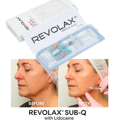 OEM 1.1ml Revolax Fine Deep Sub-Q Hafif Dermal Filler, ince çizgiler ve hassas cilt gençleştirme için