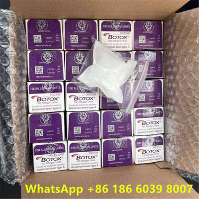 Botulinum Toksin BOTOX Kozmetik 100 Birim Alerjan Onabotulinum ToksinA Yüz kırışıklıkları için