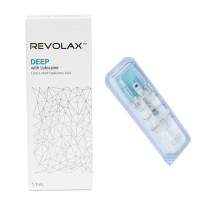 1.1ml Revolax Deep HA Dermal Filler for Deep Facial Wrinkles (Derin HA Dermal Filler) Dudaklara hacim ekler