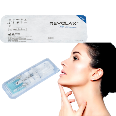 1.1ml Revolax Deep HA Dermal Filler for Deep Facial Wrinkles (Derin HA Dermal Filler) Dudaklara hacim ekler