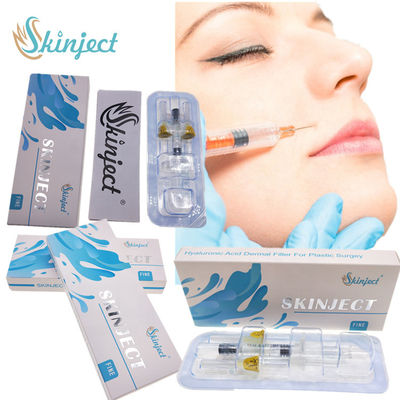 Skinject 1ml İnce Hyaluronik Asit Dolgu Yaşlanma Karşıtı Kırışıklık Karşıtı Enjeksiyon Dermal Dolgu