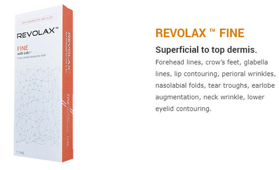 Revolax Hyaluronik Asit Kore Dermal Dolgu 1.1ml İnce Çizgi Kırışıklık Karşıtı