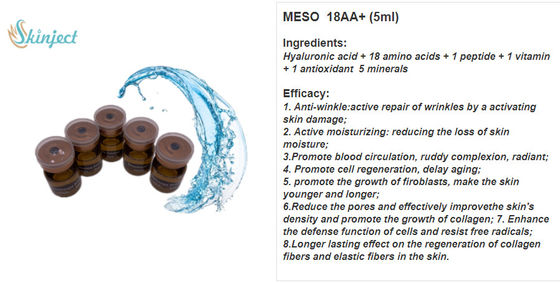 Şeffaf Anti Aging Mezoterapi Solüsyonu Renksiz