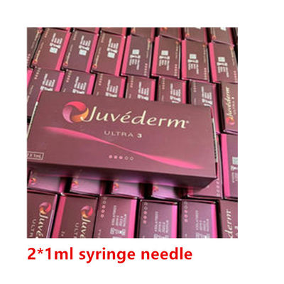 Juvederm Ultra3 2 * 1ml Şırınga İğnesi Dudaklar İçin Hyaluronik Asit Dermal Dolgu Enjeksiyon Dolgusu